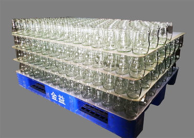Cojines plásticos amistosos de la capa de Eco en las plataformas para el transporte de las botellas de cristal