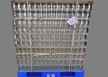 Hojas plásticas de la grada del envase de plástico para los envases de cristal que empalietan