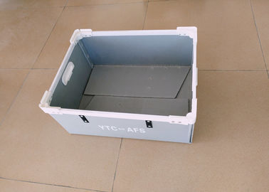 Cajas plásticas acanaladas plegables con los marcos plásticos o de aluminio