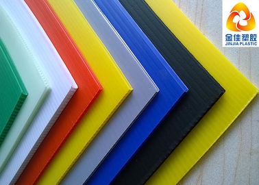 Material de PP o PE Hojas de flauta de núcleo de plástico para hacer cajas de plástico